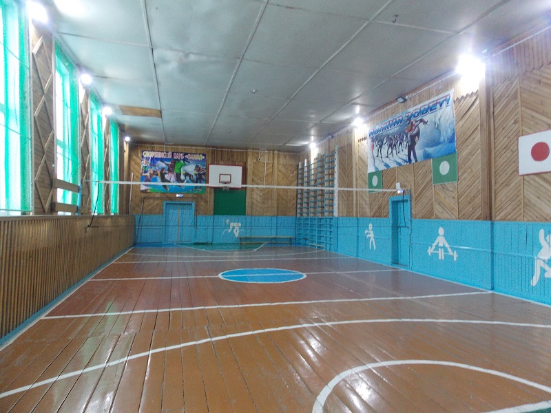 Школьный спортивный зал